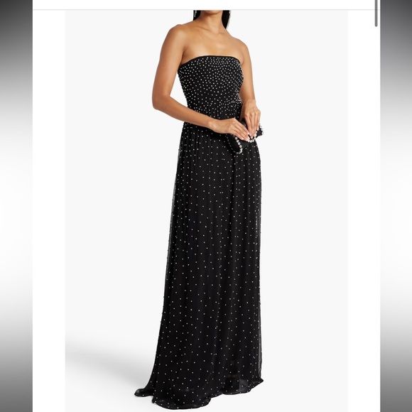 Retrofete Masie Embellished Chiffon Dress - Picture 3 of 8